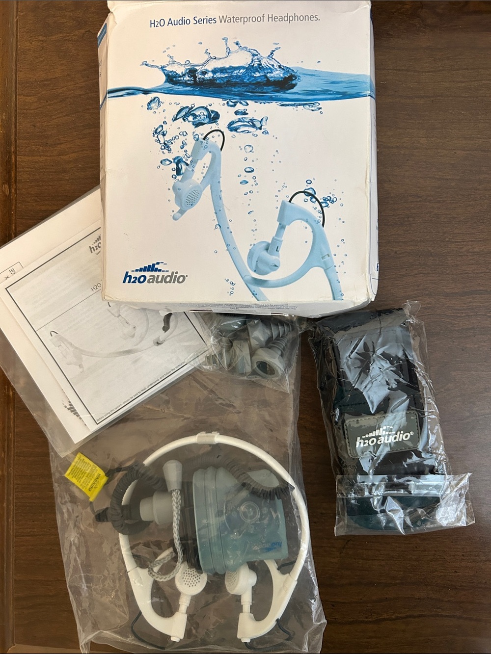 Waterproof Headphones in White